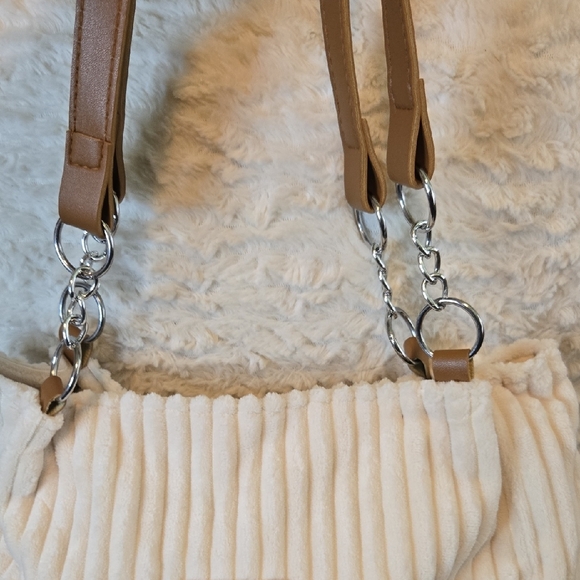 Women's Cream Tote Bag - Picture 3 of 4